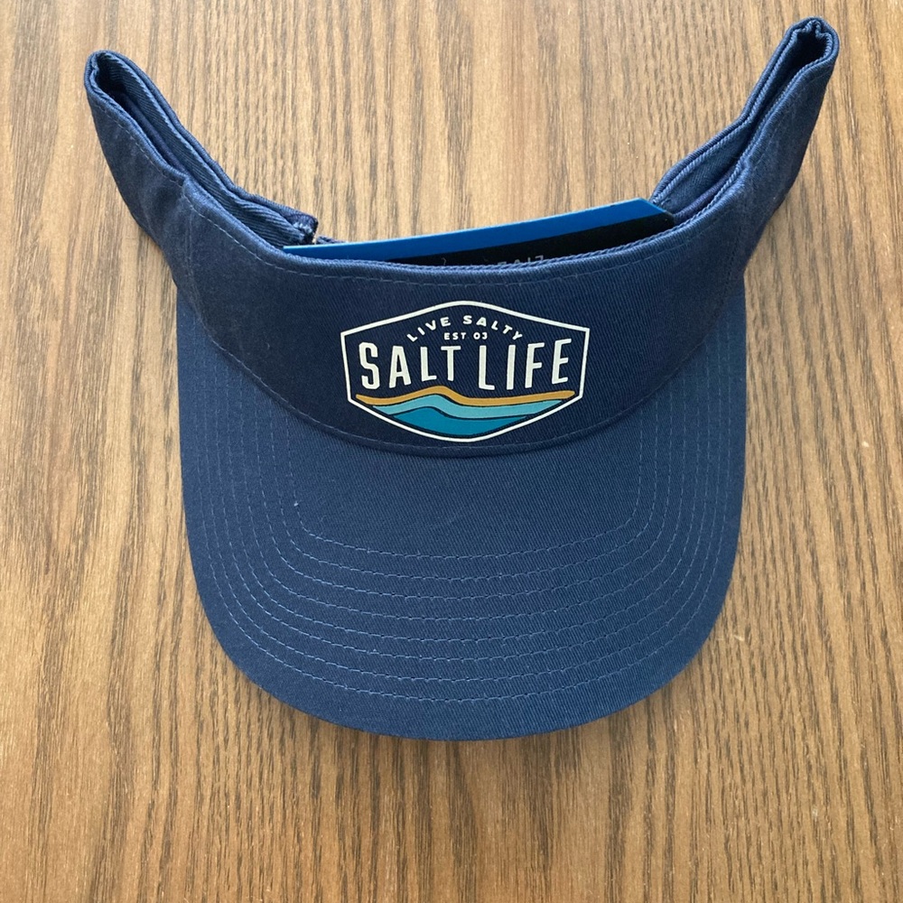 New men’s Salt life Visor navy